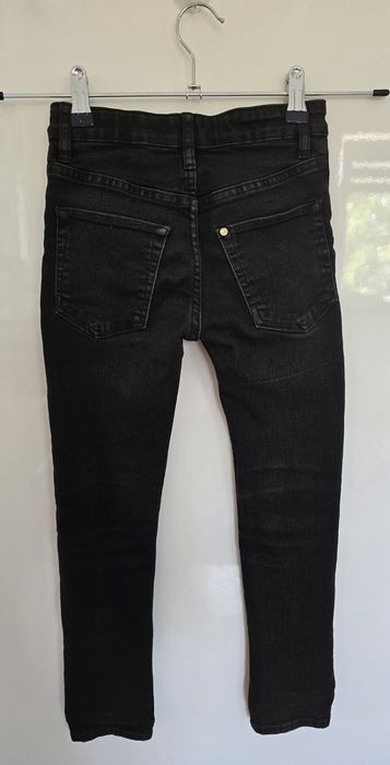 H&M-spodnie jeansowe ze stretchem dla chłopca r.128cm