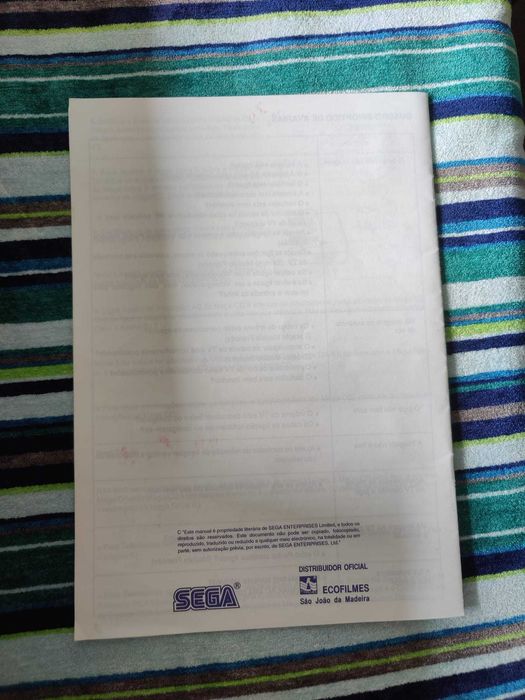Consola Sega Mega Drive II em caixa original