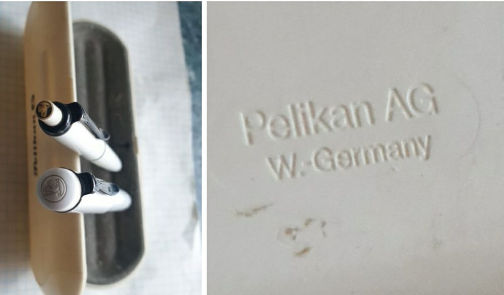 Pelikan M100 White Fountain Pen "STORMTROOPER",  West Germany