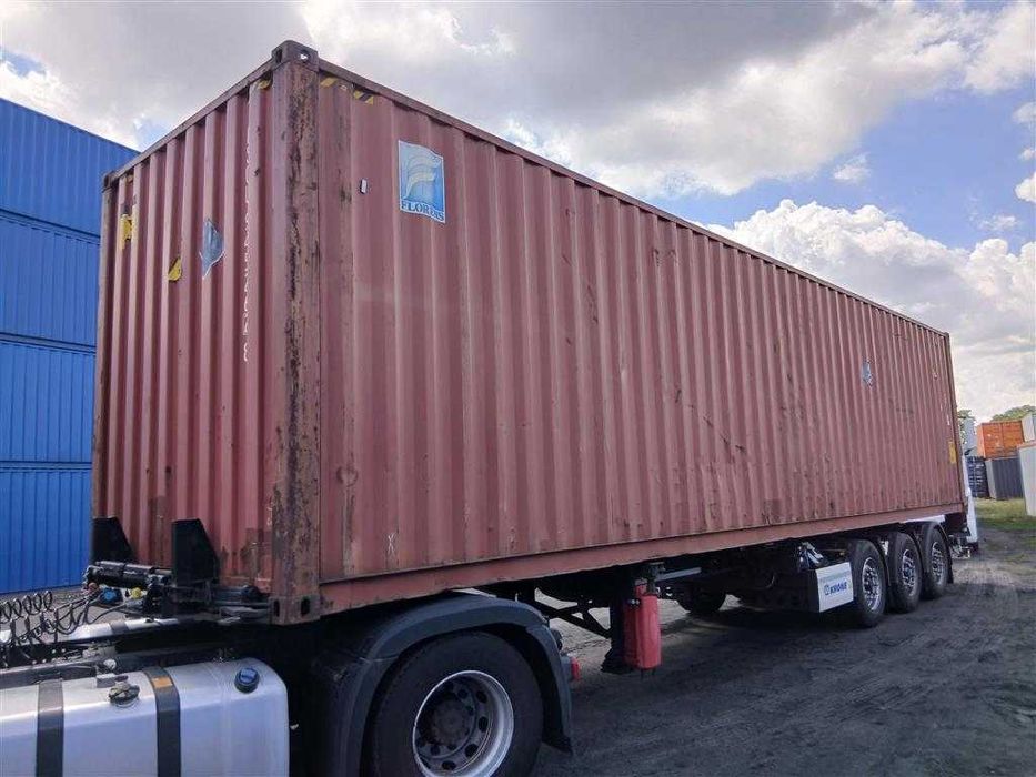 Kontener morski 40 HIGH CUBE magazyn podwyższany dostawa cała Polska