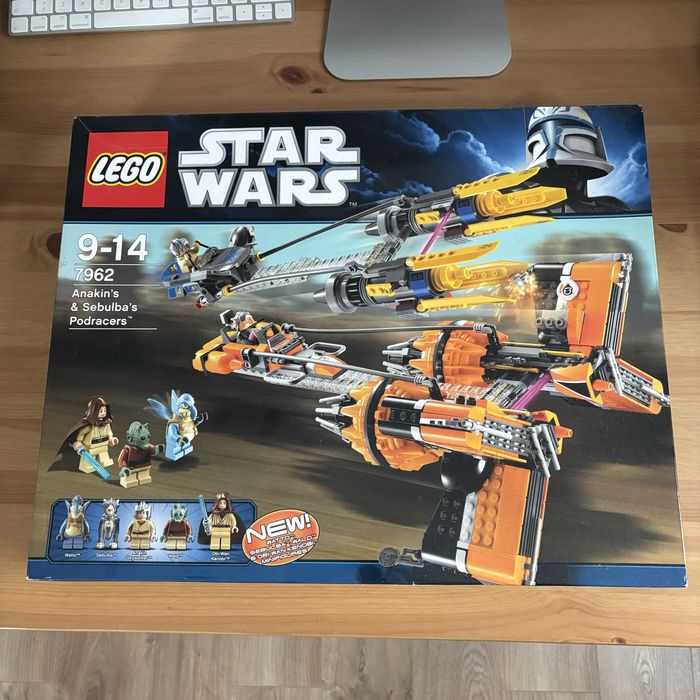 Lego 7962 - Anakin 's and Sebulba Podracers