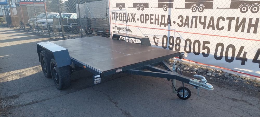 Причіп 2х осний платформа кат *В*