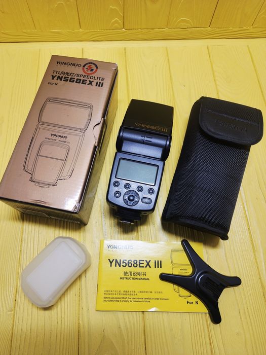 Фотовспышка Yongnuo Speedlite YN-568EX III N для Nikon