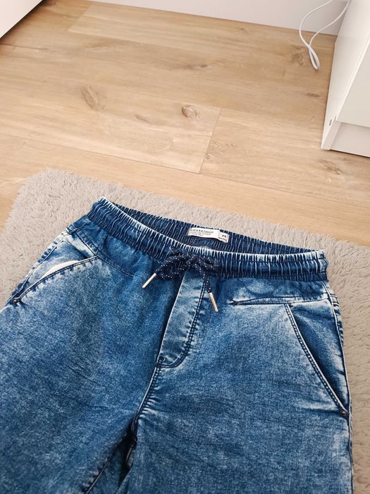 Joggery jeansowe damskie r 34 House