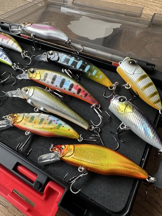 Woblery pstrągowe Tsurinoya – NOWE | kompletny zestaw + pudełko