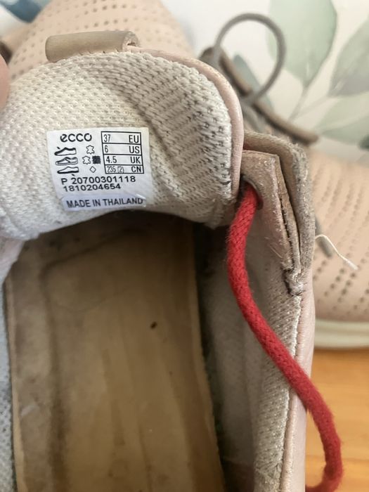 Sneakersy Ecco damskie beżowe buty roz.37