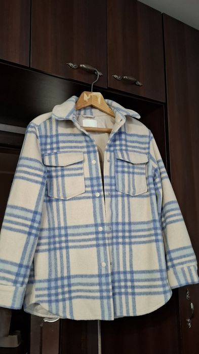 Теплая рубашка H&M размер XS