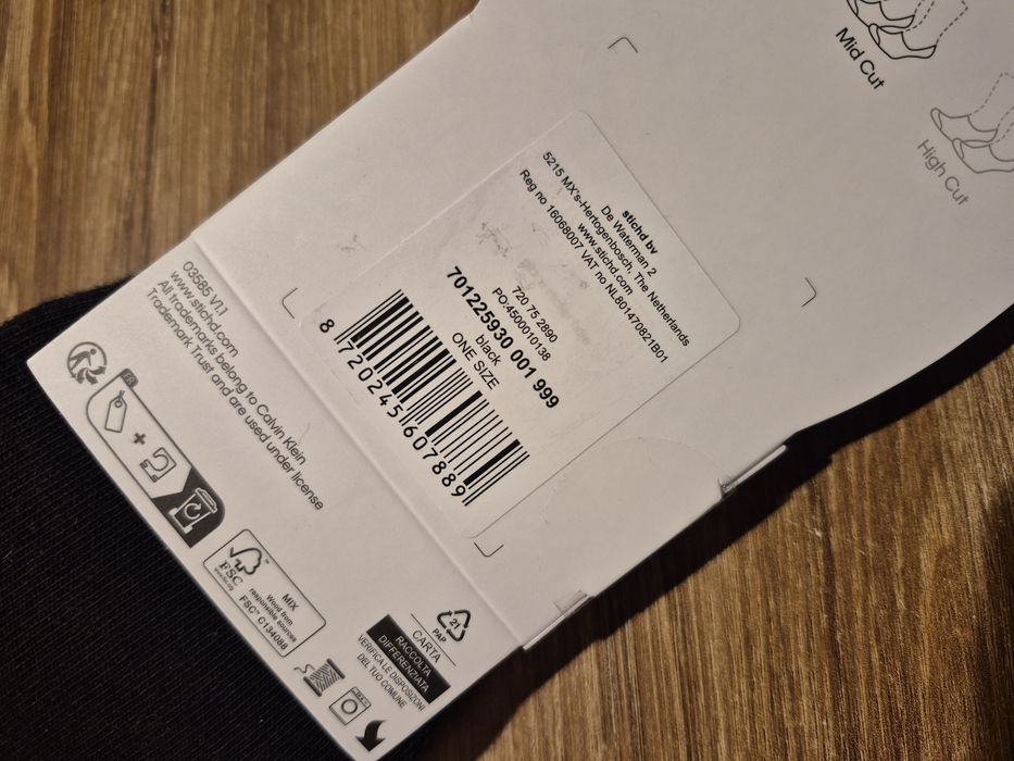 Skarpetki Męskie Stopki Calvin Klein 3pak