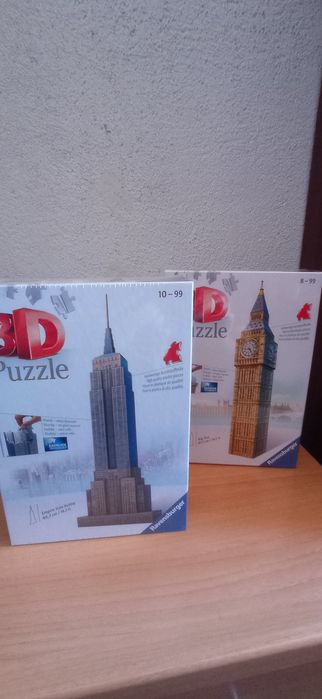Puzzles 3D Novos