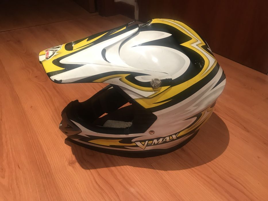 Capacete V Max amarelo