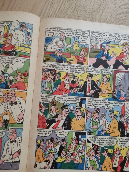 Banda desenhada "Felix mit Bessy""