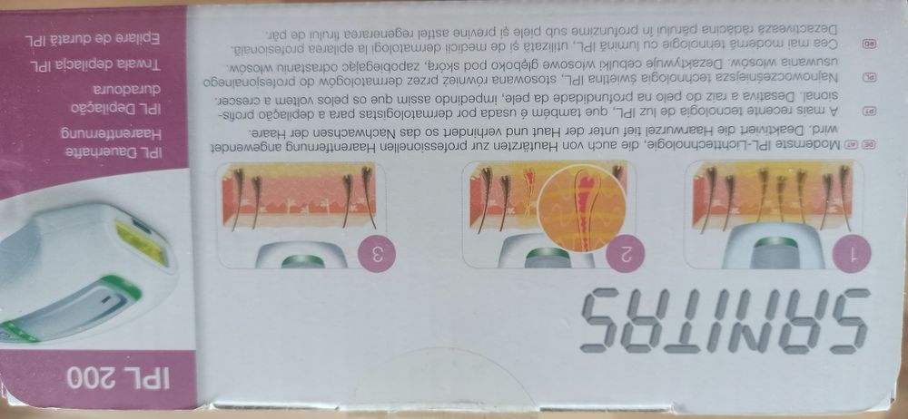 Depiladora a luz pulsada NOVA