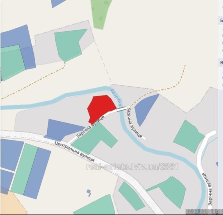 Ділянка в Карпатах  (Західний реабілітаційно - спортивний центр НКСІУ)