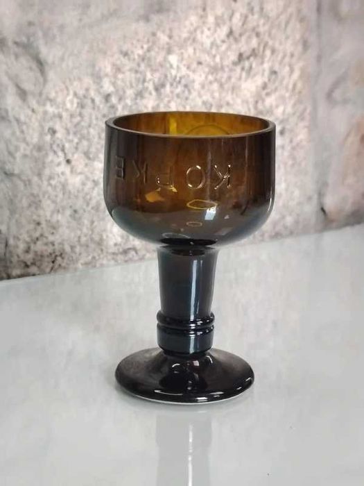 Cálice de Coleção Kopke – Vidro Âmbar Escuro