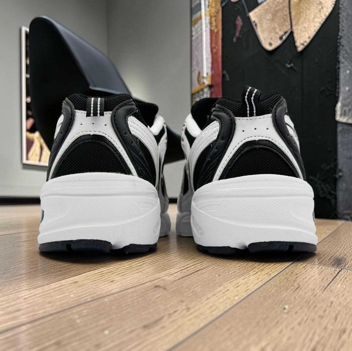 (БЕЗ ПЕРЕДОПЛАТИ) 40 - 45 New Balance 530 White Black v2 Нью Беланс 530