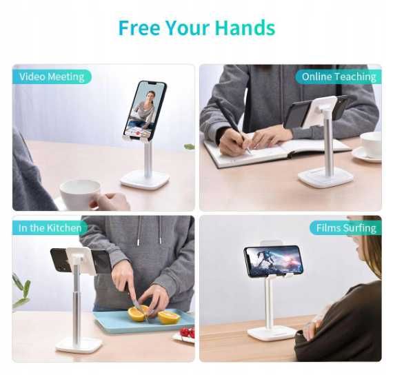 CHOETECH H035 regulowany stojak uchwyt iPad Samsung iPhone 4-10''