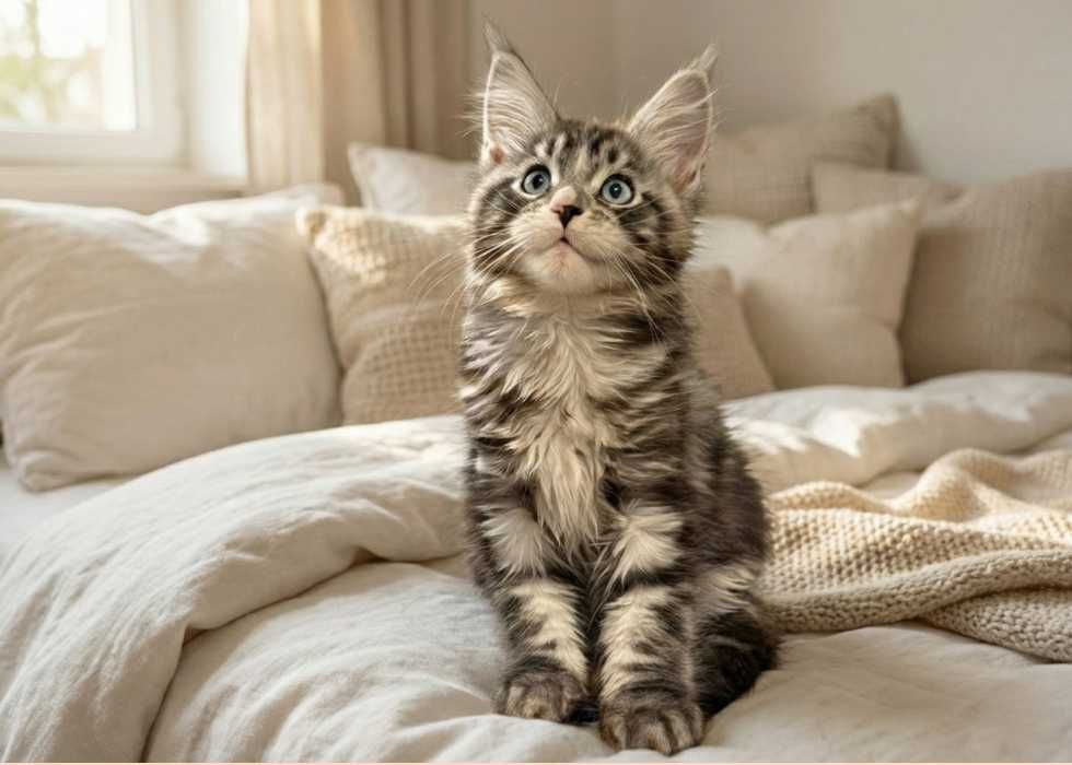 Кошеня Мейн-кун. Хлопчик з документами та щепленнями!