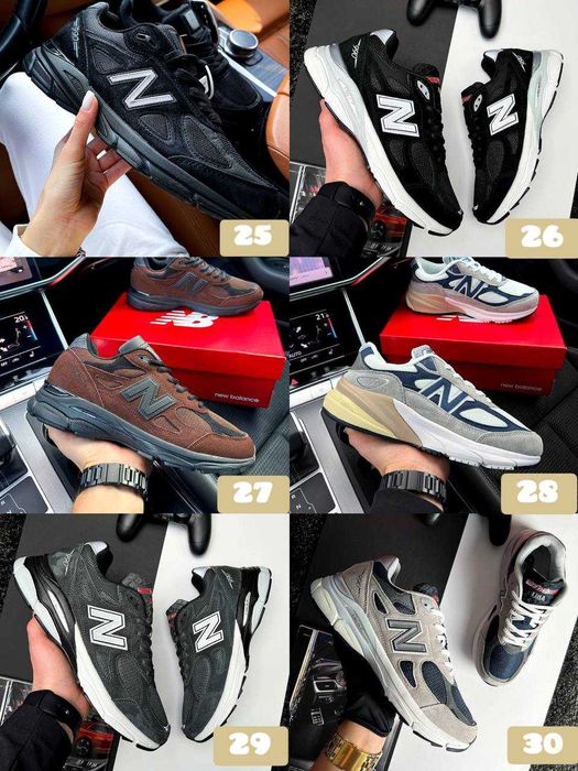 ‼️ПРЕМІУМ ЯКІСТЬ Кросівки New Balance 990 у різних кольорах | Унісекс | Розміри 36 - 45