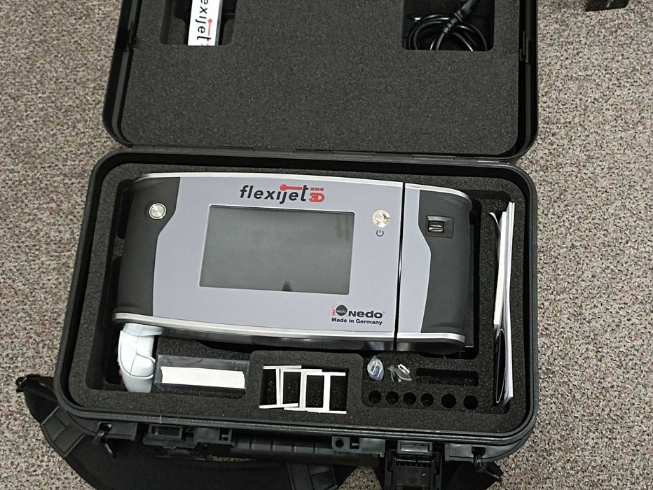 Laserowy system pomiarowy Flexijet 3D. Schody | meble | skosy.