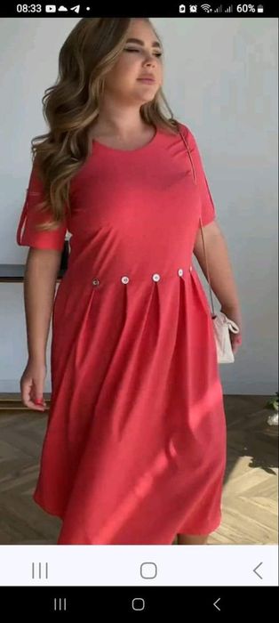 Платье женское, лёгкое.