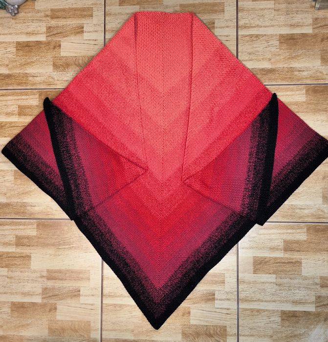 Chusta szydełkowa bawełna