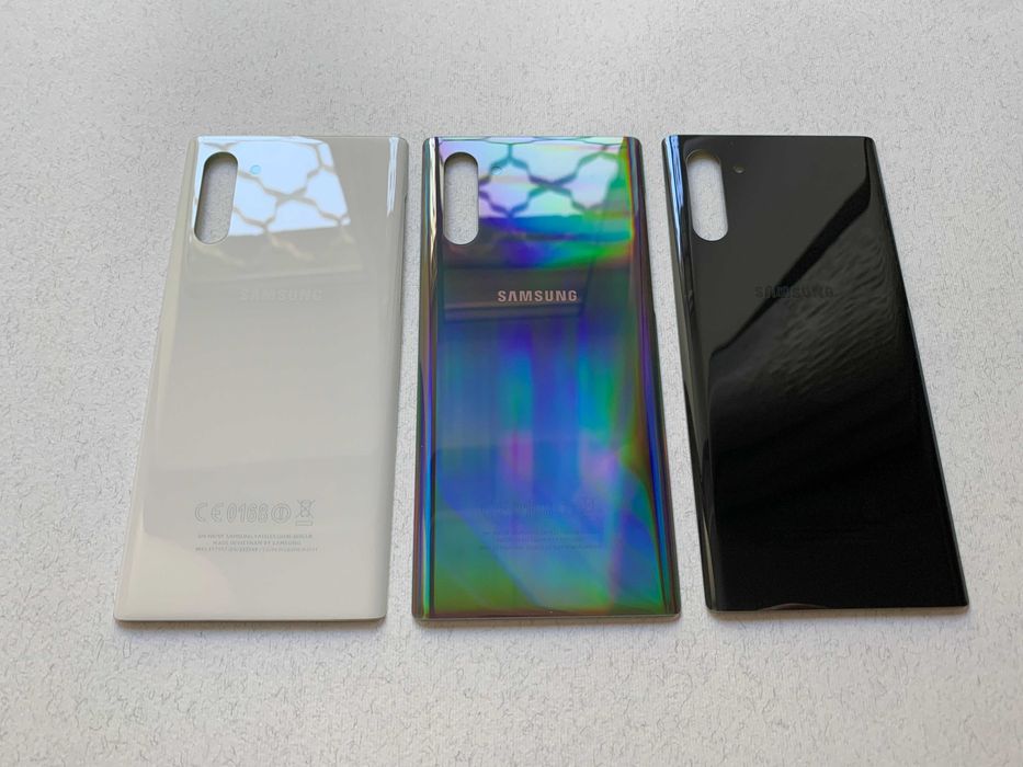 задня кришка для Galaxy Note 10 Plus задняя крышка / заднее стекло зад