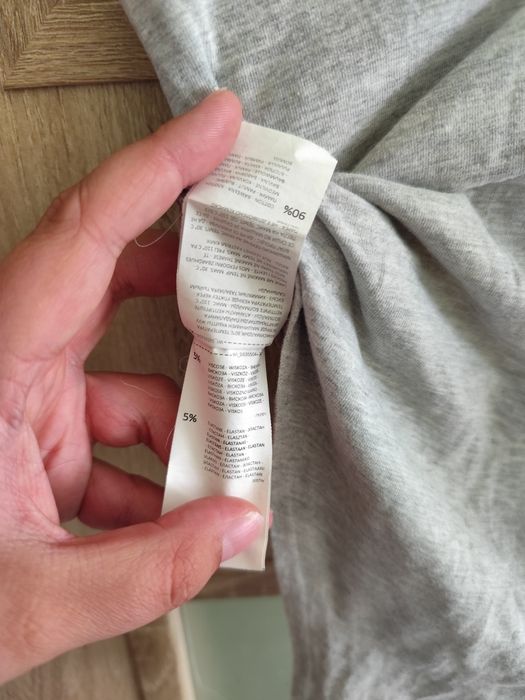 Szare body Sinsay r. S/36 90% bawełna