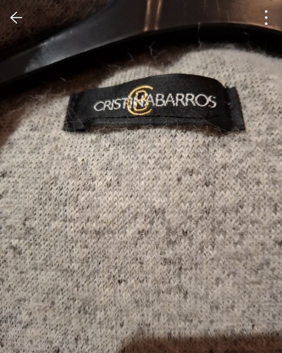 Colete reversível  marca Cristina Barros
