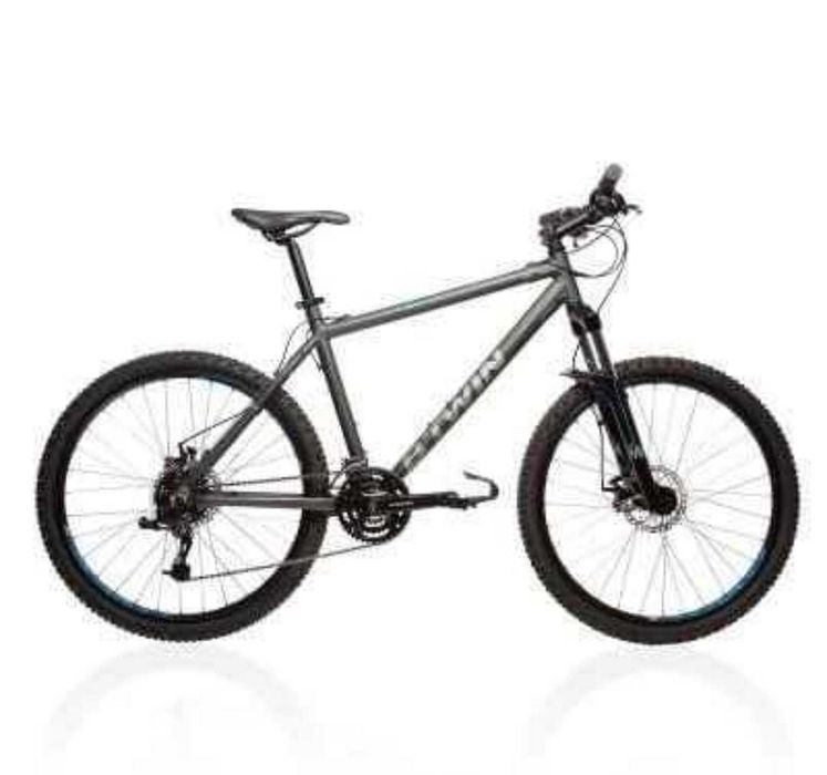 Bicicleta btwin gris