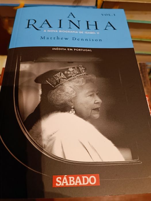 A Rainha - de Matthew Dennison - 3 Volumes - BARATÍSSIMOS