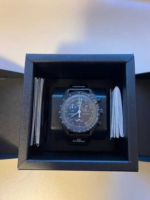 Swatch X Omega Bioceramiczny zegarek Moonswatch Mission To Moonphase