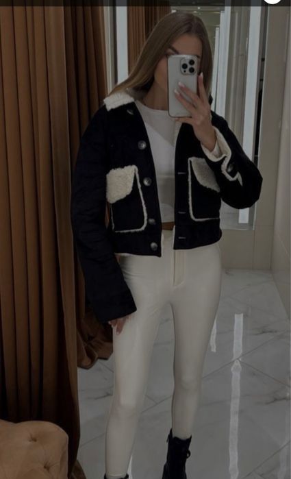 Miss Diamond дублянка + лосіни на флісі