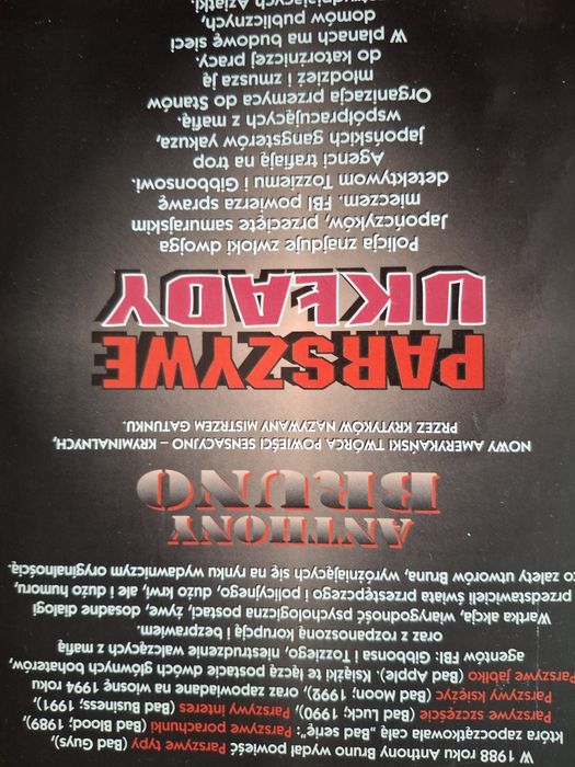 Parszywe Układy - Anthony Bruno.