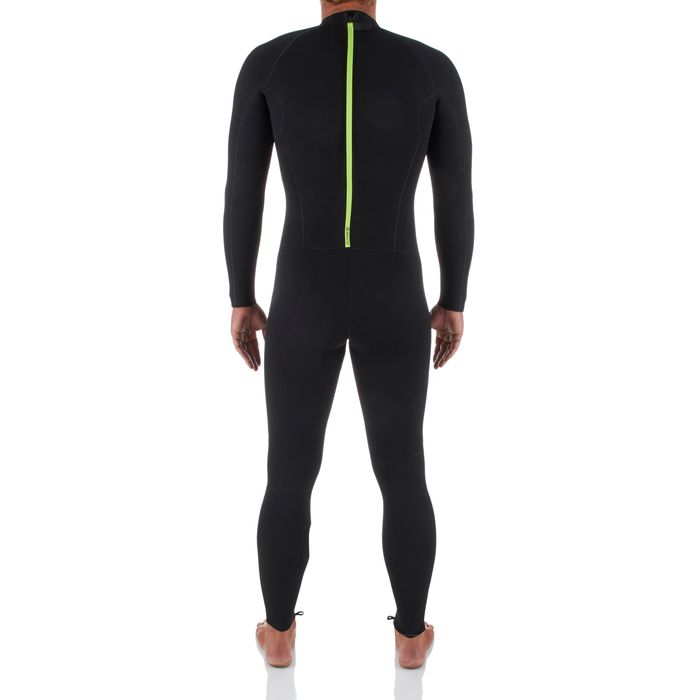Fato de SURF Homem 100 Neoprene 4/3 mm homem preto