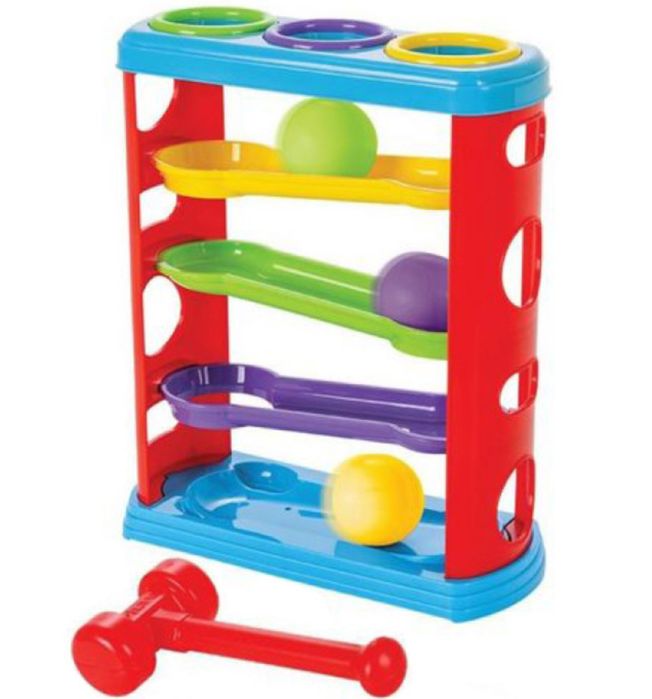 Гра розвиваюча Стукалка Гірка з кульками