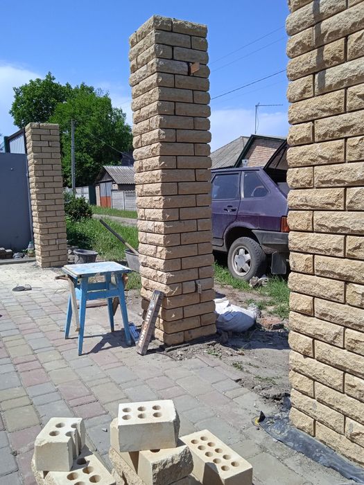 Забор установка забору