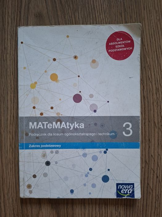 Podręcznik do matematyki matematyka 3 nowa era