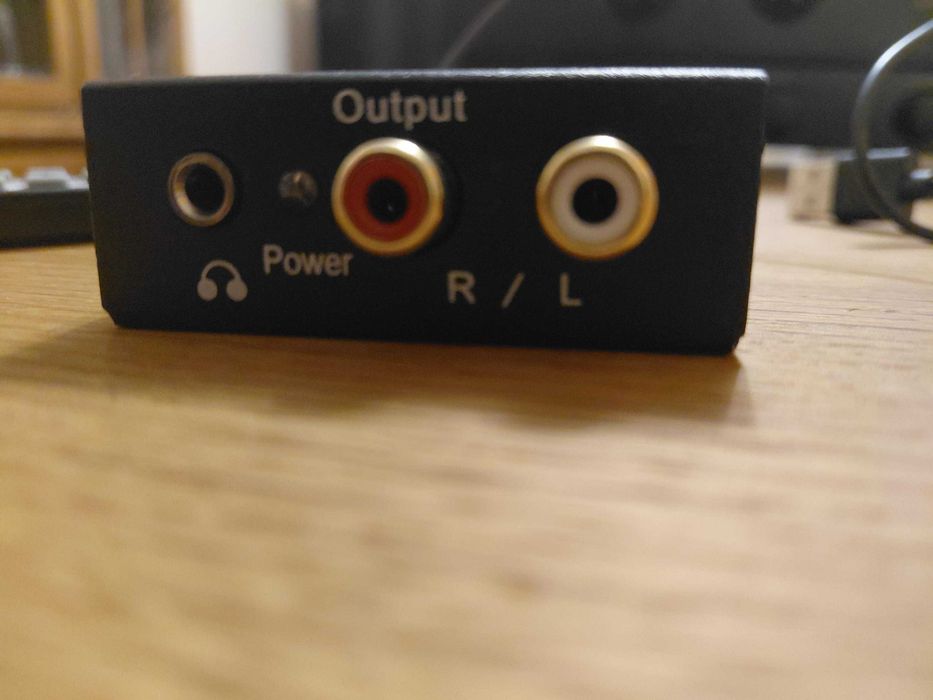 Konwerter Audio DAC (Optyczny Toslink / Coaxial na 2x RCA) do TV