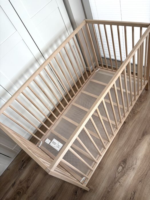 Łóżeczko niemowlęce Ikea Sniglar + dodatki
