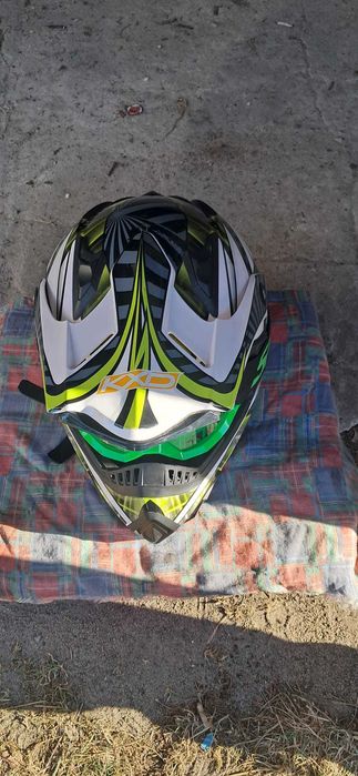 Kask KXD ECE R22-05, rozmiar S (55–56 cm) + gogle SHOT