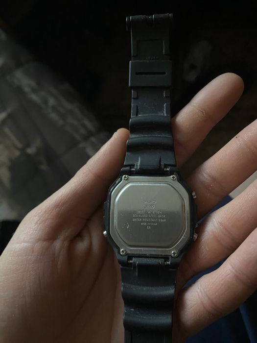 Часы Casio illuminator w 218 h