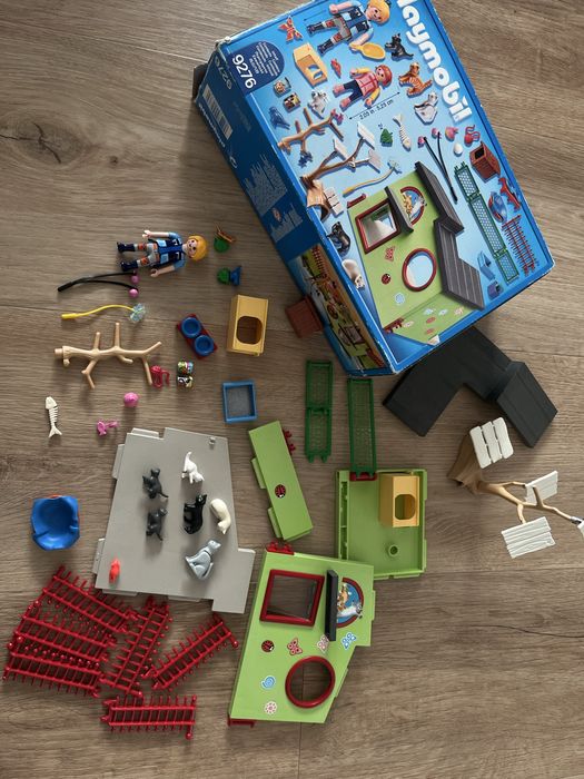 Klocki playmobil zestaw z kotkami