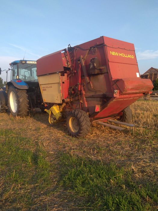 Prasa new holland 865 szeroki podberacz koła , siatka nowe łancuchy