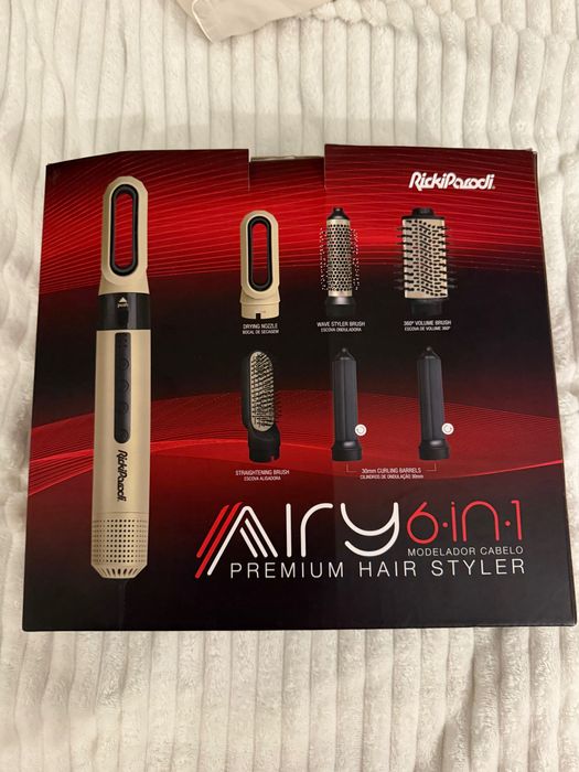 RickiParodi Airy 6-in-1 – Modelador de Cabelo Premium