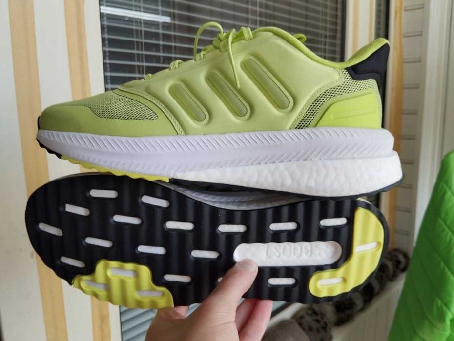 Adidas 43 28 см Оригинал Новые Кроссовки США Boost Желтые Деми
