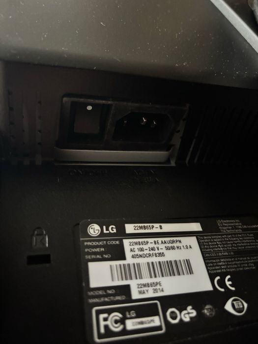 Monitor LG 22MB65P-B (22 cale, 60 hz)