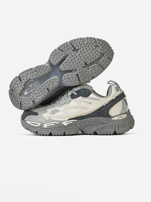 Кросівки Off-White BE Right Back Grey/Beige premium | Кроссовки чоловічі жіночі