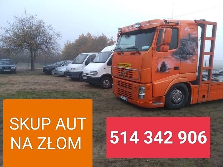 SKUP samochodów AUT stan obojętny odbiór w 24h gotówka do ręki