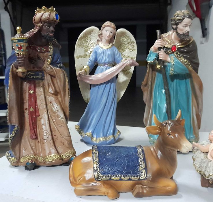 Presépio de 11 peças "Gato Preto"