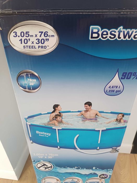 Basen stelażowy Bestway 305x76